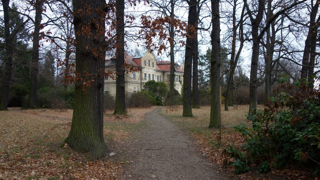 Schloss Tannenfeld im Winter 2020