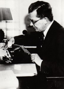 Der Schriftsteller Hans Fallada schrieb oft bis zur Erschöpfung