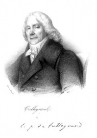 Zu dem einflussreichen französischen Politiker Talleyrand pflegte die Herzogin Dorothea von Kurland eine sehr persönliche Beziehung.