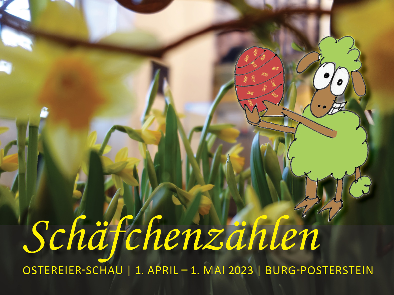 Osterferien-Programm: Schäfchenzählen auf Burg Posterstein