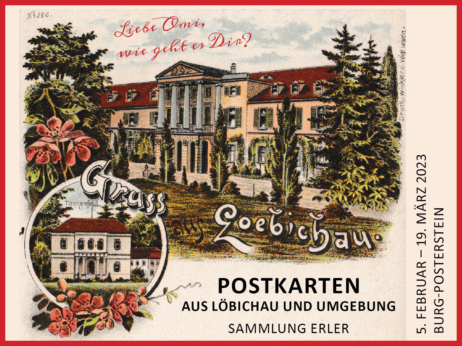 Ausstellung: Postkarten aus Löbichau und Umgebung