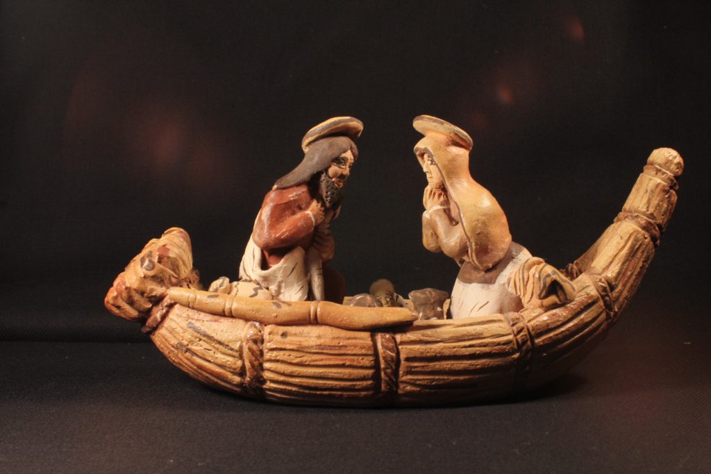 Weihnachtskrippe aus Peru - Sammlung Museum Burg Posterstein