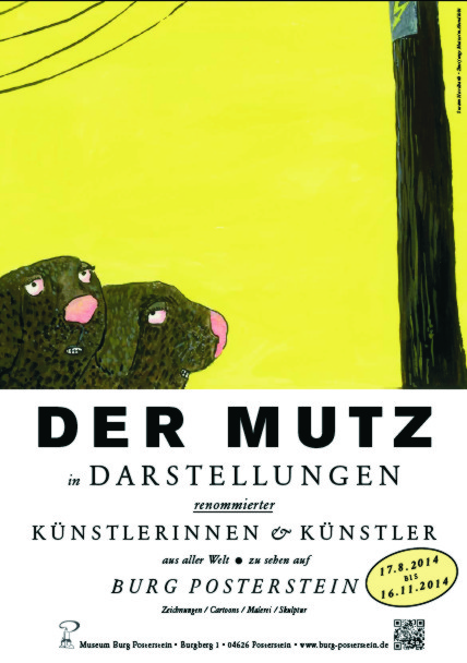 „Der Mutz in der Darstellung renommierter Illustratoren aus aller Welt“ - Karikaturen und Zeichnungen