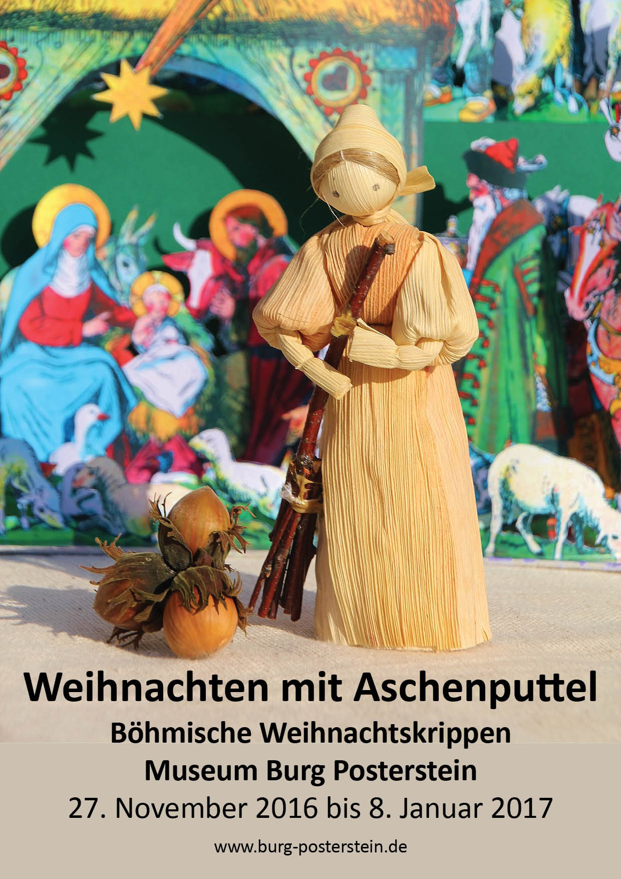 Weihnachten mit Aschenputtel – Böhmische Weihnachtskrippen